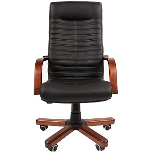 Офисное кресло CHAIRMAN 480WD, экокожа,  черный